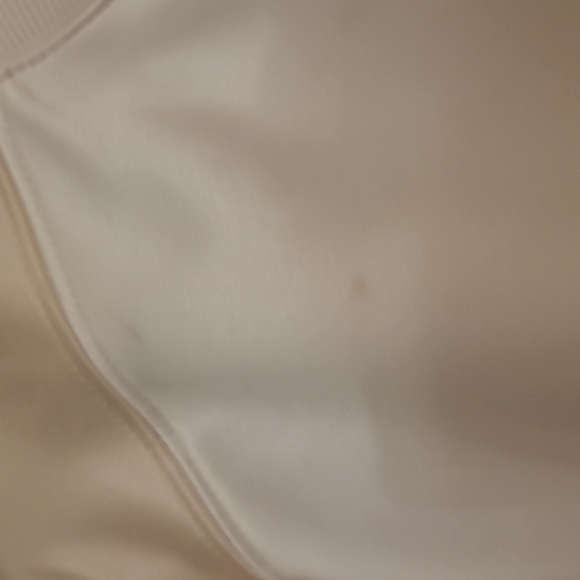 Adidas,  sz L women's cream oversized zip up jacket - Picture 4 of 8